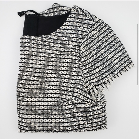 NWOT Talbots Petite Tweed Blouse, 4P - Picture 3 of 5